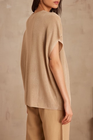 Casaco de malha - Bege