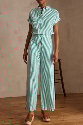 Pantalón ancho - Verde