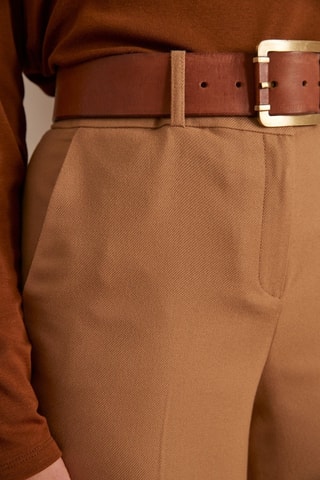 Pantalón ancho - Camel