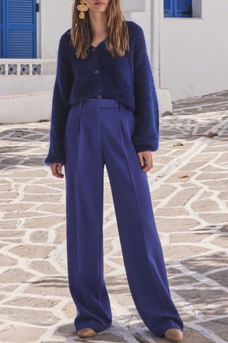 Pantalón ancho - Azul rey