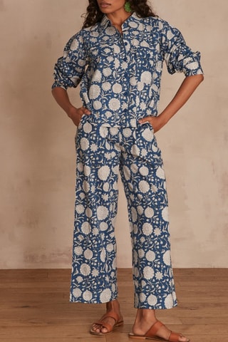 Pantalón - Azul cobalto