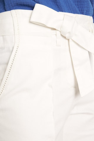 Pantalon cigarette 7/8 taille haute Sergio Blanc