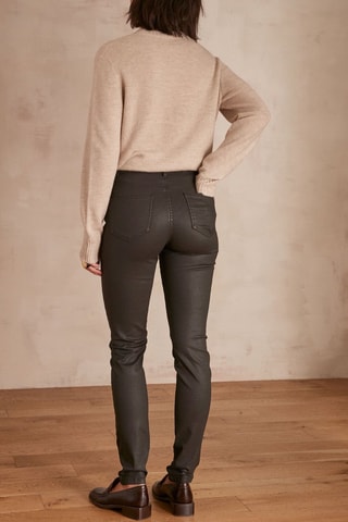 Pantalón slim fit - Marrón oscuro