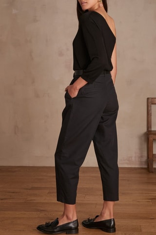 Pantalón carrot - Negro