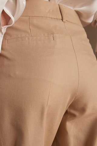 Pantalón carrot - Beige