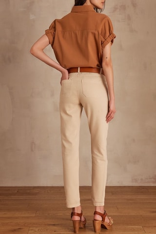 Pantalón chino - Beige