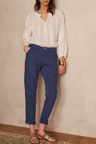 Pantalón chino - Azul noche