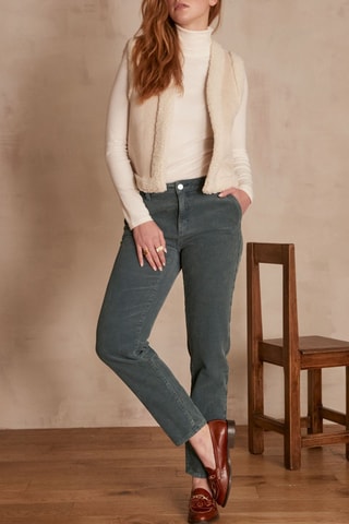 Pantalón chino - Azul petróleo