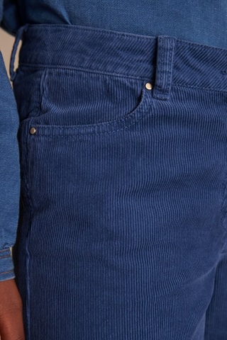 Pantalón ancho de pana - Azul rey