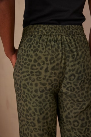 Pantalón ancho - Verde oliva