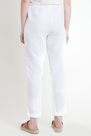 Pantalón de lino - Blanco