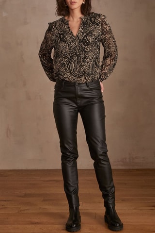 Pantalón slim fit - Negro