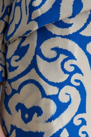 Pantalón ancho - Azul y blanco