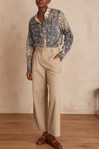 Pantalón - Caqui claro