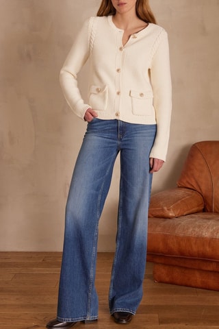 Vaquero ancho - Azul