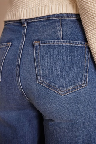 Vaquero ancho - Azul