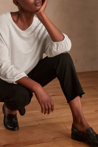 Vaquero recto - Negro