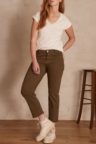 Vaquero recto - Caqui