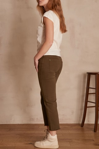 Vaquero recto - Caqui