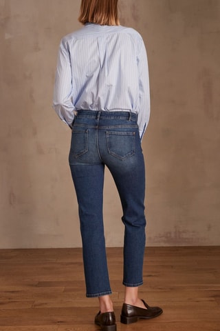 Vaquero recto - Índigo