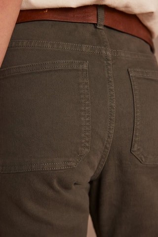 Vaquero recto - Marrón