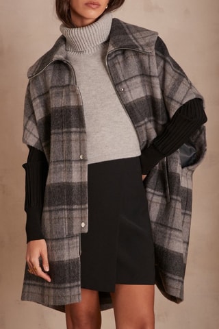 Abrigo de lana - Gris