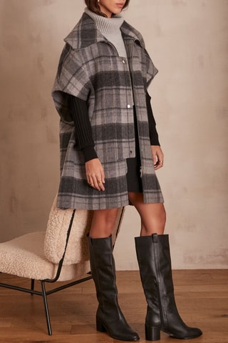 Abrigo de lana - Gris