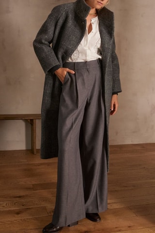 Abrigo de lana - Antracita