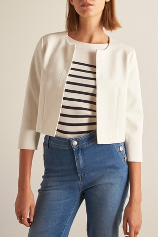 Chaqueta corta - Crudo