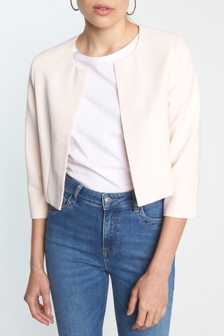 Chaqueta corta - Rosa empolvado