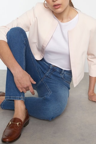 Chaqueta corta - Rosa empolvado