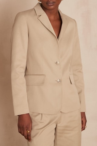 Chaqueta - Caqui claro