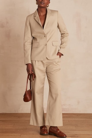 Chaqueta - Caqui claro