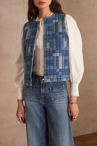 Chaleco vaquero - Azul