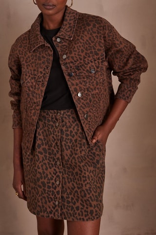 Chaqueta vaquera - Marrón