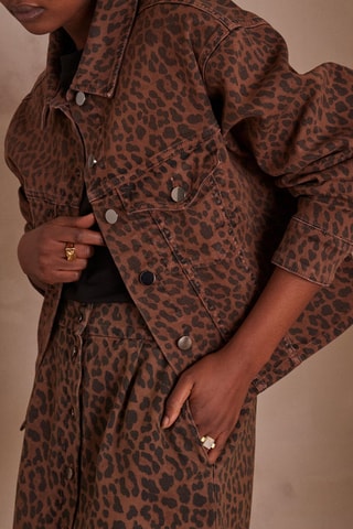 Chaqueta vaquera - Marrón