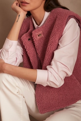 Chaleco - Rosa viejo