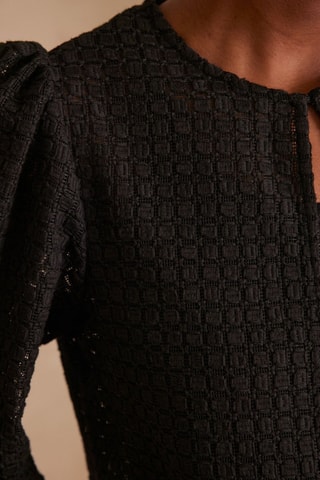 Chaqueta de guipur - Negro