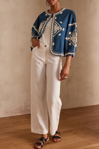 Chaqueta - Azul petróleo