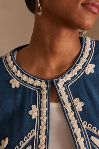 Chaqueta - Azul petróleo