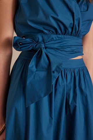 Crop top - Azul petróleo