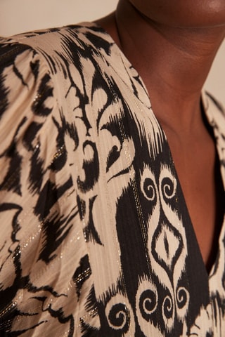 Vestido direito - Cru