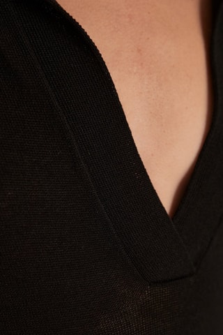 Vestido recto - Negro