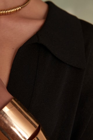 Vestido recto - Negro