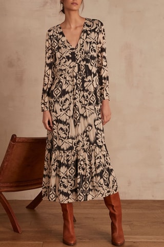 Vestido largo - Crudo