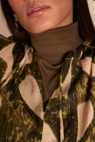 Vestido largo - Caqui