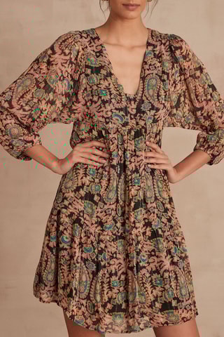 Vestido trapecio - Negro