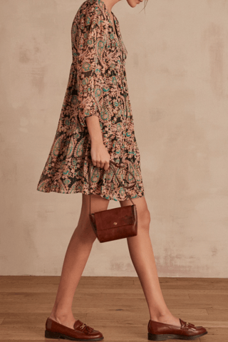 Vestido trapecio - Negro