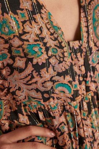 Vestido trapecio - Negro