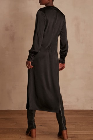 Vestido recto - Negro